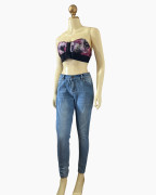 Light-Wash Jogger-Style Jeans