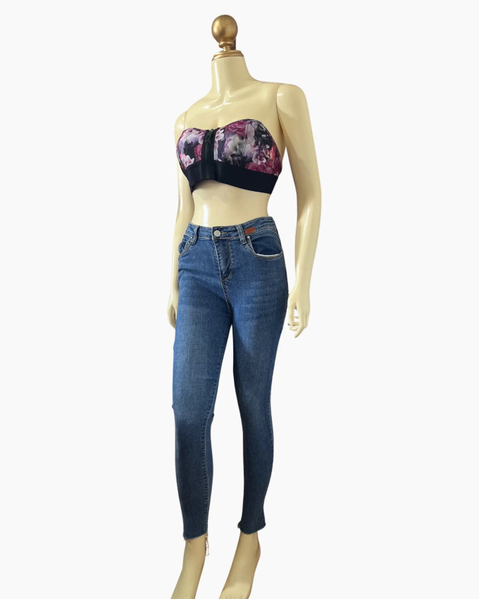 High-Rise Skinny Ankle Jeans