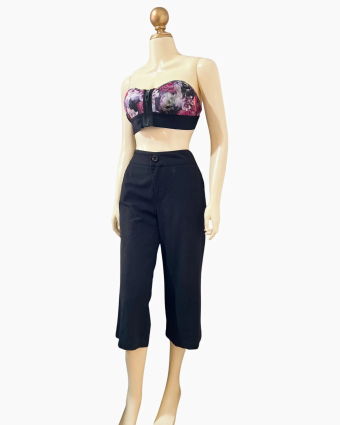 Black Culotte Pants